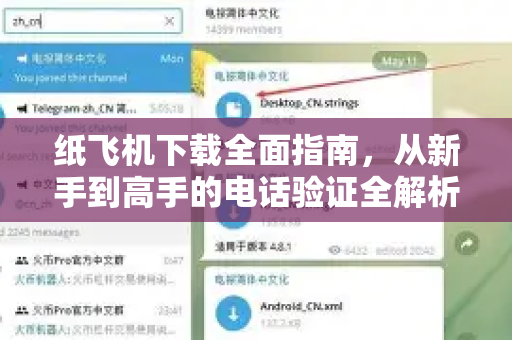 纸飞机下载全面指南，从新手到高手的电话验证全解析-第1张图片-纸飞机PC下载-纸飞机中文官网