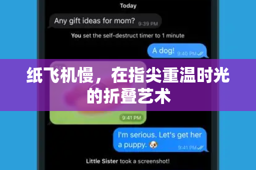 纸飞机慢，在指尖重温时光的折叠艺术-第1张图片-纸飞机PC下载-纸飞机中文官网