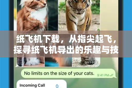 纸飞机下载，从指尖起飞，探寻纸飞机导出的乐趣与技巧-第1张图片-纸飞机PC下载-纸飞机中文官网