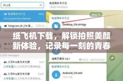 纸飞机下载，解锁拍照美颜新体验，记录每一刻的青春飞扬-第1张图片-纸飞机PC下载-纸飞机中文官网