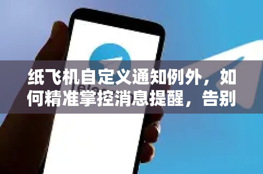 纸飞机自定义通知例外，如何精准掌控消息提醒，告别信息轰炸-第1张图片-纸飞机PC下载-纸飞机中文官网