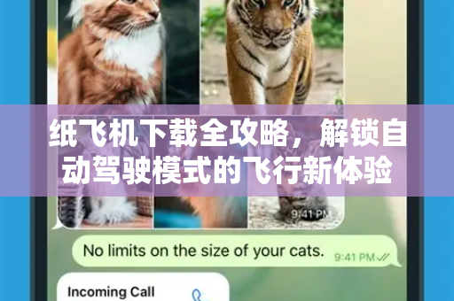 纸飞机下载全攻略，解锁自动驾驶模式的飞行新体验-第1张图片-纸飞机PC下载-纸飞机中文官网