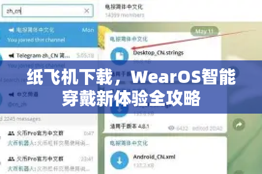 纸飞机下载，WearOS智能穿戴新体验全攻略-第1张图片-纸飞机PC下载-纸飞机中文官网