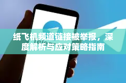 纸飞机频道链接被举报，深度解析与应对策略指南