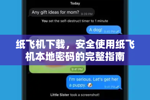 纸飞机下载，安全使用纸飞机本地密码的完整指南-第1张图片-纸飞机PC下载-纸飞机中文官网